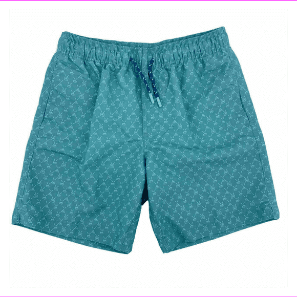 NWT Southern Tide Channel Marker Design Men's Aqua Swim Trunks Shorts Small NWT Southern Tide Channel Marker Design Men's Aqua Swim Trunks Shorts Small